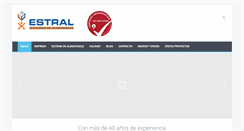 Desktop Screenshot of estral.com.mx